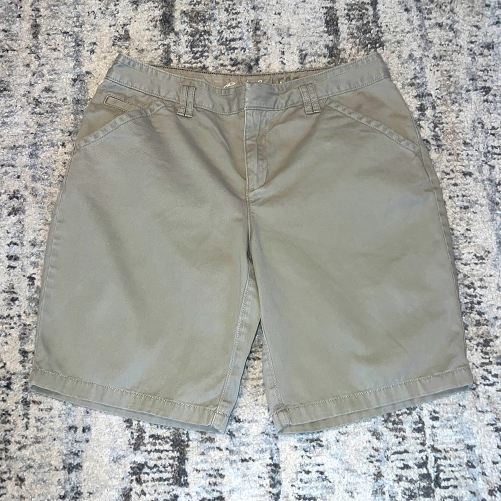 Eddie Bauer Khaki Bermuda Shorts